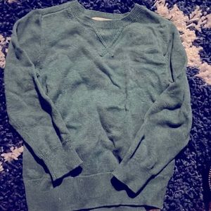 J crew size 3t sweater crew neck hunter green